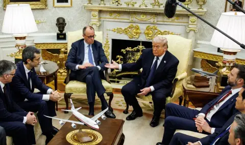 Trump spoke for 30 minutes, Merz for just 3, during their meeting in the Oval Office  - 1