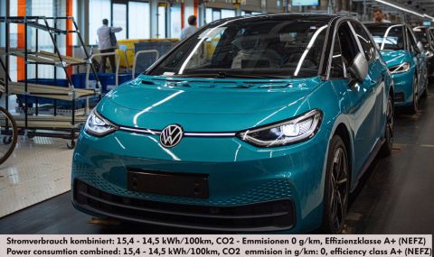Volkswagen ще произвежда по 800 електромобила на ден - 1