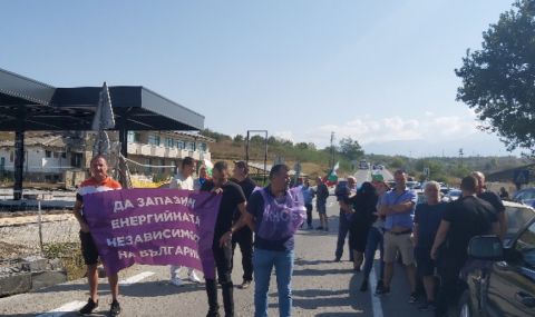 Четвърти ден блокада на АМ „Тракия” край Стара Загора - 1