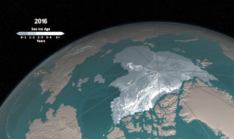 Ледовете в Арктика за последните 32 години - 1