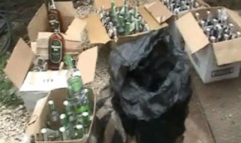 Откриха близо 1 тон нелегален алкохол в Пловдивско - 1