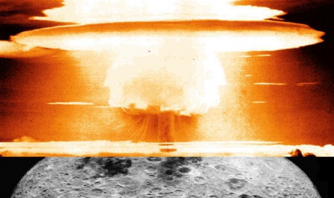 САЩ искали да взривят Луната с атомна бомба - 1
