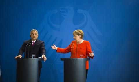 Челен сблъсък между Меркел и Орбан (СНИМКИ) - 1