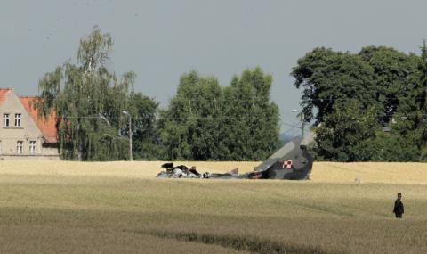 МиГ-29 се разби в Словакия - 1
