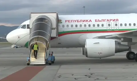 The government plane with the Bulgarians evacuated from Lebanon landed at Sofia Airport  - 1