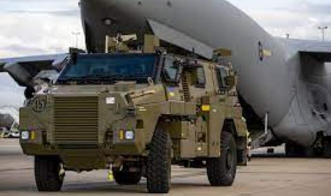 Украйна получи бронетранспортьори Bushmaster - 1