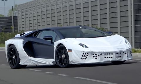 Lamborghini тества финалната версия на Aventador (ВИДЕО) - 1