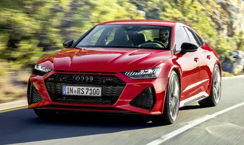 Audi RS7 се отказва от V8 в полза на хибриден V6 със 725 к.с. - 1