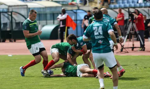 България триумфира драматично над Турция в Европейската ръгби конференция - 1