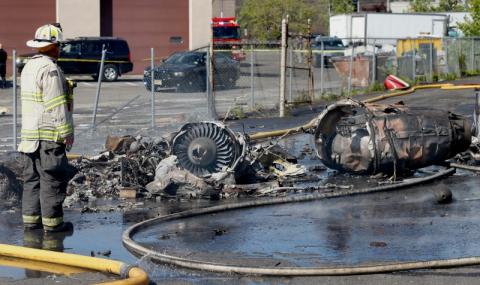 Самолет се разби в САЩ - 1