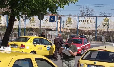 Мащабна акция срещу неизрядни таксита в Пловдив - 1