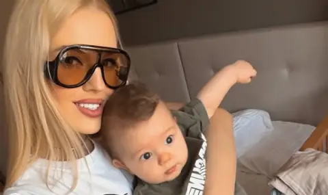 Натали Трифонова и бащата на детето й живеят разделени - 1