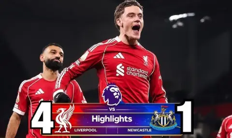 4:1! Ливърпул с убедителна първа победа в Премиър лийг за годината след обрат срещу Нюкасъл ВИДЕО - 1