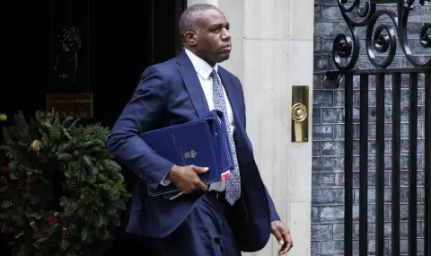 Британският вицепремиер Дейвид Лами на посещение в Украйна за форум по стратегическото партньорство - 1