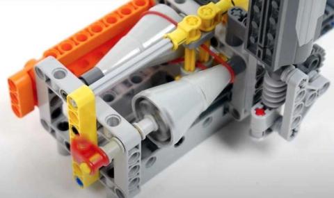Работеща CVT скоростна кутия от конструктор Lego (ВИДЕО) - 1