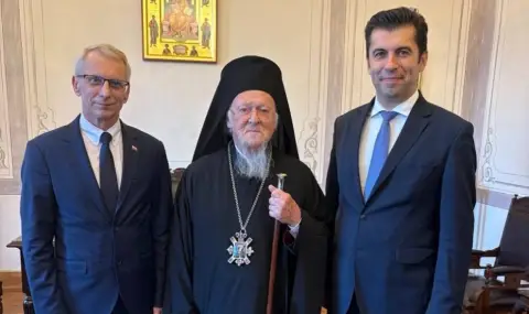 Ecumenical Patriarch Bartholomew gave wise advice to Kiril Petkov and Nikolay Denkov  - 1