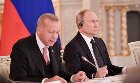 Путин и Ердоган спешно по телефона - Февруари 2020 - 1