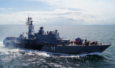Започват военноморско учение в Черно море (ВИДЕО) - 1