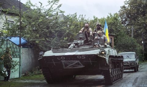 Стратегическа победа! Украински войници влизат в град Лиман - 1