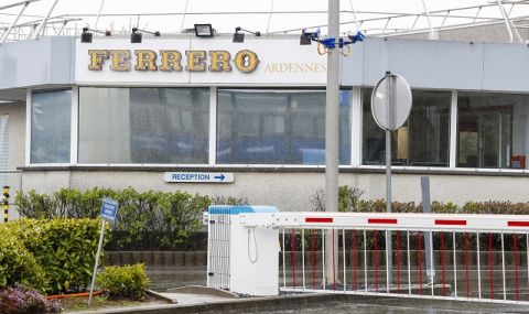 Белгийският завод на "Фереро" вече може да работи нормално, след като бе затворен заради шоколадови яйца "Киндер" със салмонела - 1