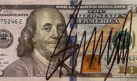 Безпрецедентно: Подписът на Тръмп ще се появи върху 100-доларовите банкноти, докато е действащ президент