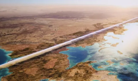 Мегапроектът The Line е замразен до 2030 година - 1