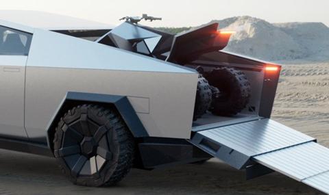 Tesla пуска ATV като опция към Cybertruck (ВИДЕО) - 1
