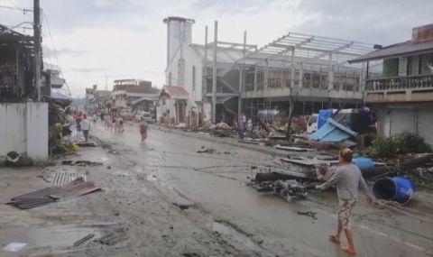 Супертайфунът "Раи" погуби 75 души във Филипините - 1