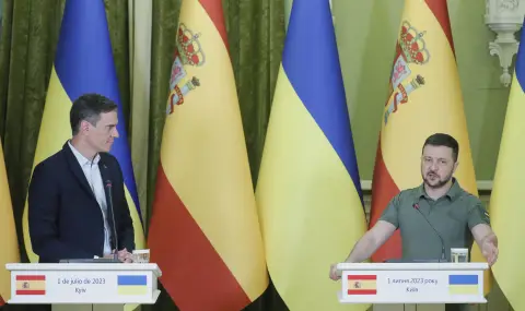 Испания засилва подкрепата си за Украйна - изпраща пакет военна помощ на стойност 1,13 млрд. евро - 1