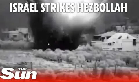 Израел удари от въздуха крепост на "Хизбула" в Ливан  - 1