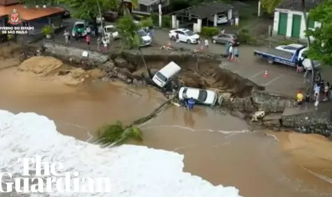 90 са вече жертвите на наводненията в Бразилия - 1