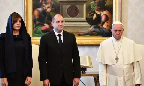 Президентът Радев заминава за Ватикана по повод 24 май - 1