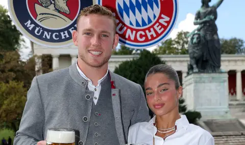 Секси певица разкри тайната на връзката си с вратаря на Байерн Мюнхен - 1