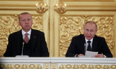 Ердоган прави четки на Путин - 1