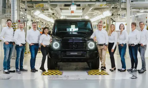 Mercedes G-Class достигна нов етап от своето производство - 1