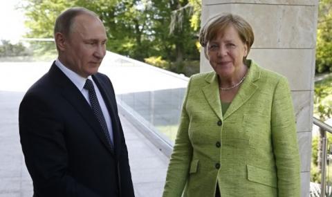 Меркел и Путин обсъдиха темите на Г-20 - 1