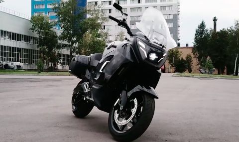 Руският електрически мотоциклет Aurus в действие (ВИДЕО) - 1