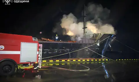 Украйна: Пристанищата в Одеска област бяха подложени на непрестанен вражески огън