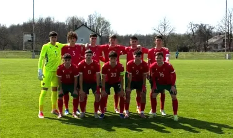 Юношите на България до 19г. отстъпиха на Англия в първия мач от квалификациите за Евро 2027 - 1