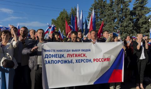 Русия гласува за два официални езика в Запорожие и Херсон - 1