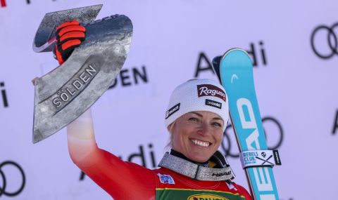 Лара Гут триумфира в първия старт за сезона в алпийските ски - 1