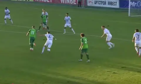 Левски преодоля с лекота Хебър и се класира за осминафиналите на Купата на България - 1