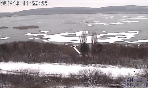 Езерото Сребърна замръзна - 1
