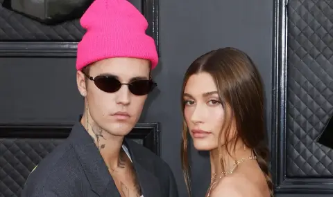 Хейли Бийбър позира без сутиен преди появата си на Met Gala (СНИМКА) - 1