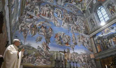Сикстинската капела стана сцена на частен концерт, възпяващ ангелите в Библията (ВИДЕО) - 1