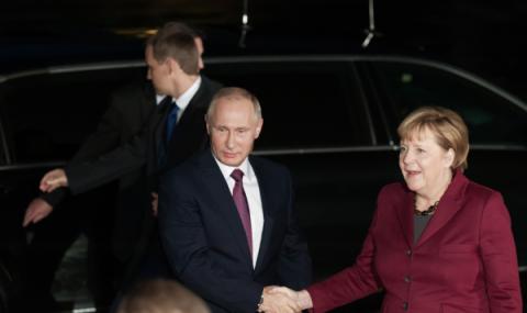 Меркел и Путин говориха за Сирия - 1