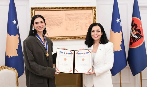 Дуа Липа стана почетен посланик на Косово - 1