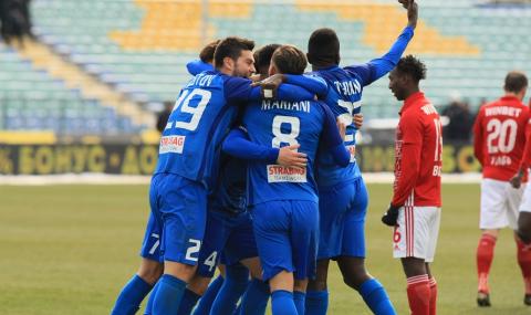 Левски победи ЦСКА с 1:0 в голямото дерби на кръга от Първа лига - 1