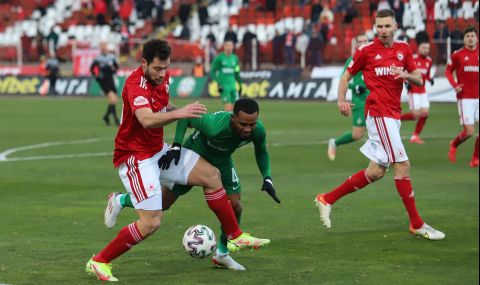 ЦСКА и Лудогорец се сбиха на и извън терена, но трите точки останаха на „Българска армия“ - 1