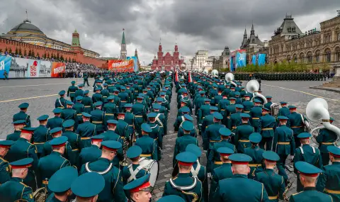 Стартираха военните паради в Русия по случай 79-годишнината от победата над нацистка Германия (ВИДЕО) - 1